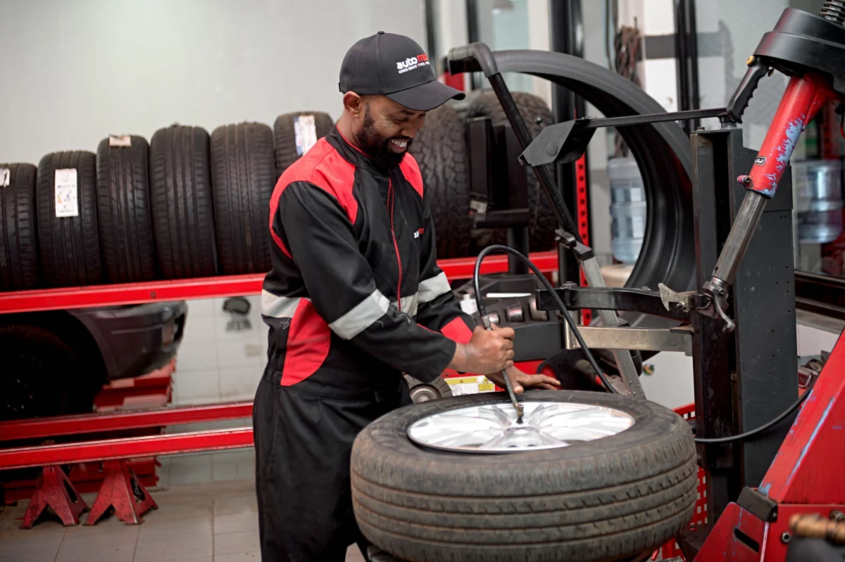 Autometrix nitrogen tyre inflation service